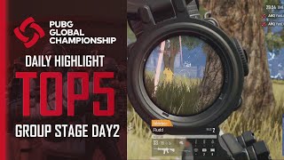 PGC Top 5 Recap - Group Stage Day 2