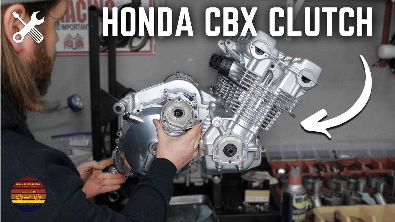 Honda CBX Clutch Replacement & Cover Restoration!