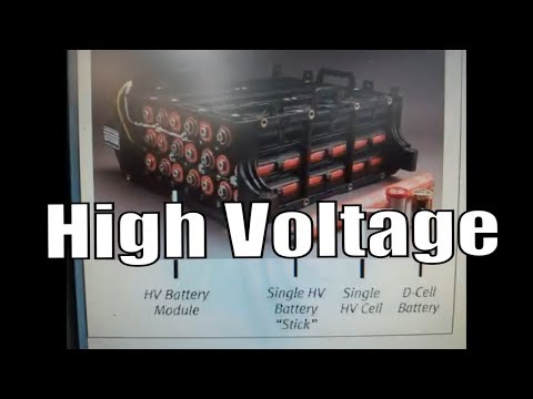 P1570 P0A7F 혼다 시빅 하이브리드 고전압 (HV) 배터리 테스트