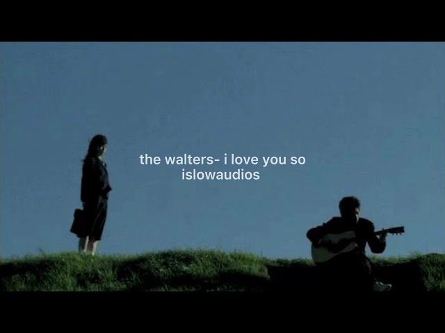 the walters- i love you so slowed + reverb (i love you so please let me go) class=