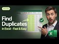 How to Find Duplicates in Excel (Easy Step-by-Step Guide)