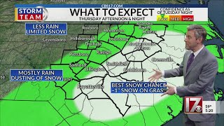 Will it snow? Wes Hohenstein's 5 pm forecast Feb. 18