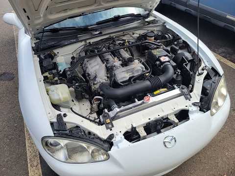 My New Partify Bumper and Fender for my 2001 Miata NB2. Non-OEM Install