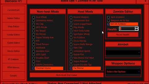 ★BO1★ Best Zombies RTM Tool Demonic V1 ★ SHOWCASE ★