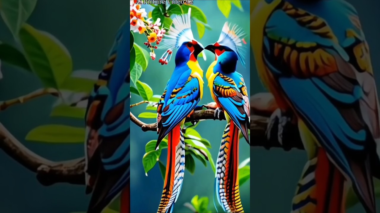 Beautiful Pair Birds 