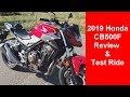 2019 Honda CB500F Review and Test Ride