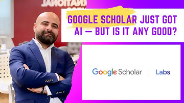 Google Scholar Just Got AI — But Is It Any Good? WHat is Google Scholar Labs? - ResearchBeast