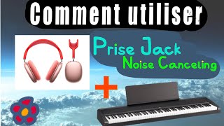 Airpod Max (Prise Jack)  et Piano Numérique by Lili B 155 views 3 months ago 5 minutes, 25 seconds