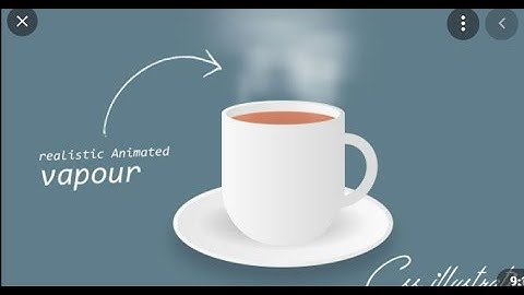 Animated Hot Cup of Tea using HTML and CSS only | CSS Animation Effect