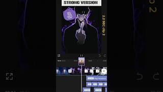 Sung Jin woo special edit tutorial capcut #shorts