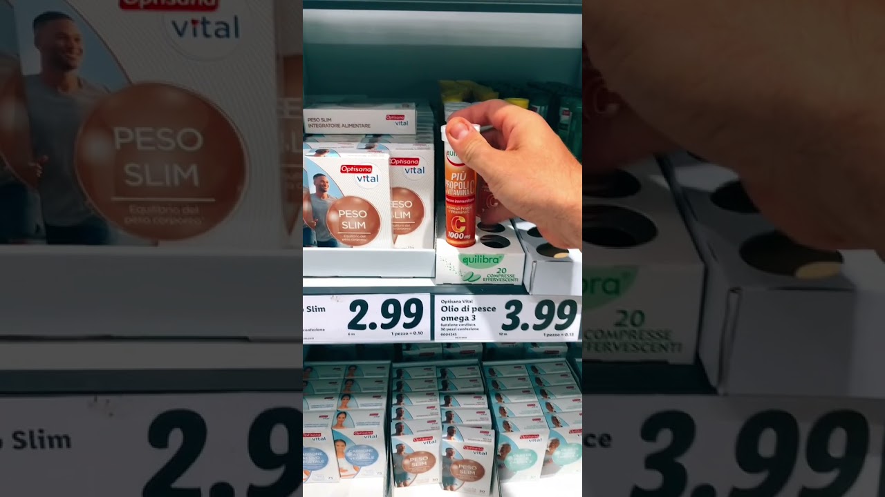 INTEGRATORI DA LIDL? Quali prenderei? - YouTube