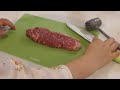 肉の正しい叩き方　下準備