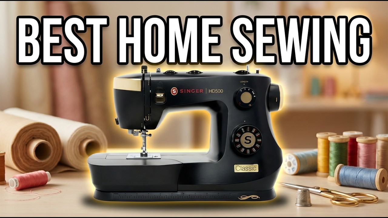 Best Home Sewing Machine 2026: Top 8 Picks for Beginners & Heavy Duty Sewing
