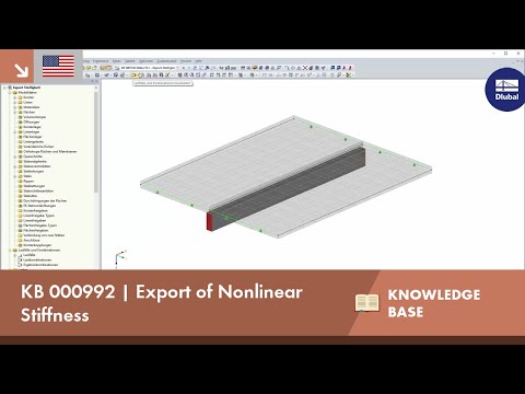 KB 000992 | Export of Nonlinear Stiffness