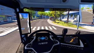 Iveco Driver Pov Ultra Realistic City Drive Ets2