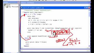 SAS- Macros Simulations