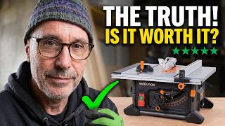 Evolution Power Tools' NEXT GENERATION R255 Jobsite Table Saw. (Gifted)