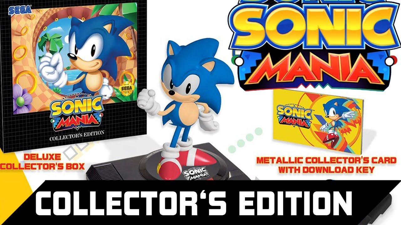 SONIC MANIA COLLECTOR'S EDITION UNBOXING FOR THE NINTENDO SWITCH - WHAT