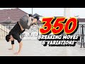 350 Breaking Moves & Variations I Special Final 2019 Video