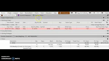 Bearish options trade: Beyond Meat 8/23/2019 calls, $328 in 1 day (Part 1 of 2)