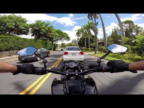 Zero DS Driving up Mount Tantalus filmed with the GoPro Hero 3+