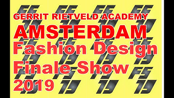Gerrit Rietveld Academie Finale Fashion Show  2019