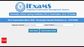 Kerala SSLC Revaluation Result 2020 declared, heres direct link to check result online - Times of In