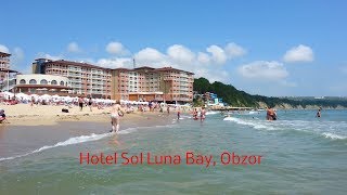 Das Hotel "Sol Luna Bay" in Obzor, Bulgarien