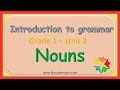 Nouns, Grade 1 Nouns, Nouns for Grade 1