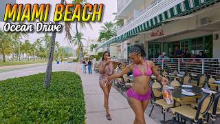 Ocean Drive South Beach 4K Walking Tour | Miami Beach Florida