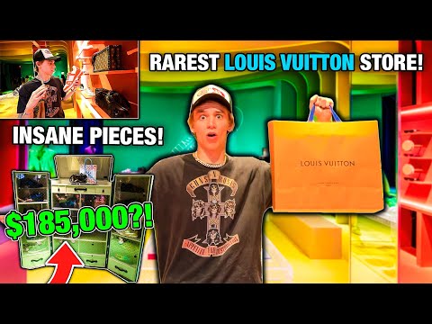 I went Shopping at the *RAREST* Louis Vuitton Store in NYC