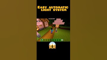 “Minecraft Sound Activated Light System 🔊✨ | Easy Sculk Sensor Trick” #madeforgame