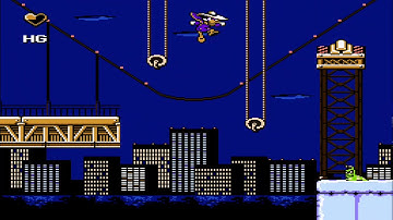 Darkwing Duck NES: Quackerjack Stage
