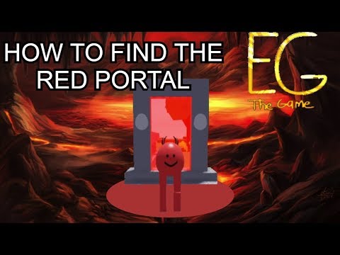 Eg-testing: how to find the red portal (second portal)