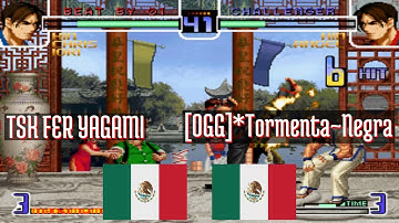 FT5 @kf2k2pls: TSK FER YAGAMI (MX) vs [OGG]*Tormenta~Negra (MX) [KOF 2002 Plus Fightcade] Feb 2