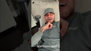 Neymar Jr. singing - Instagram Storie - 26.03.21 (HD)