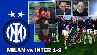 Milan-Inter 1-2 * Michele Borrelli: Siamo Campioni d'Italia! Il gruppo nerazzurro ha strameritato.