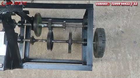 3 Speed Gearbox System for Automotive Applications | Transmission Project | Mechanical Engineering