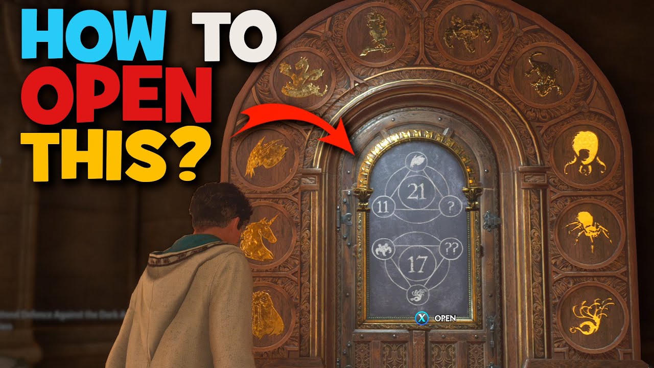 How to Open Puzzle Doors and Get Collection Chests in Hogwarts Legacy 