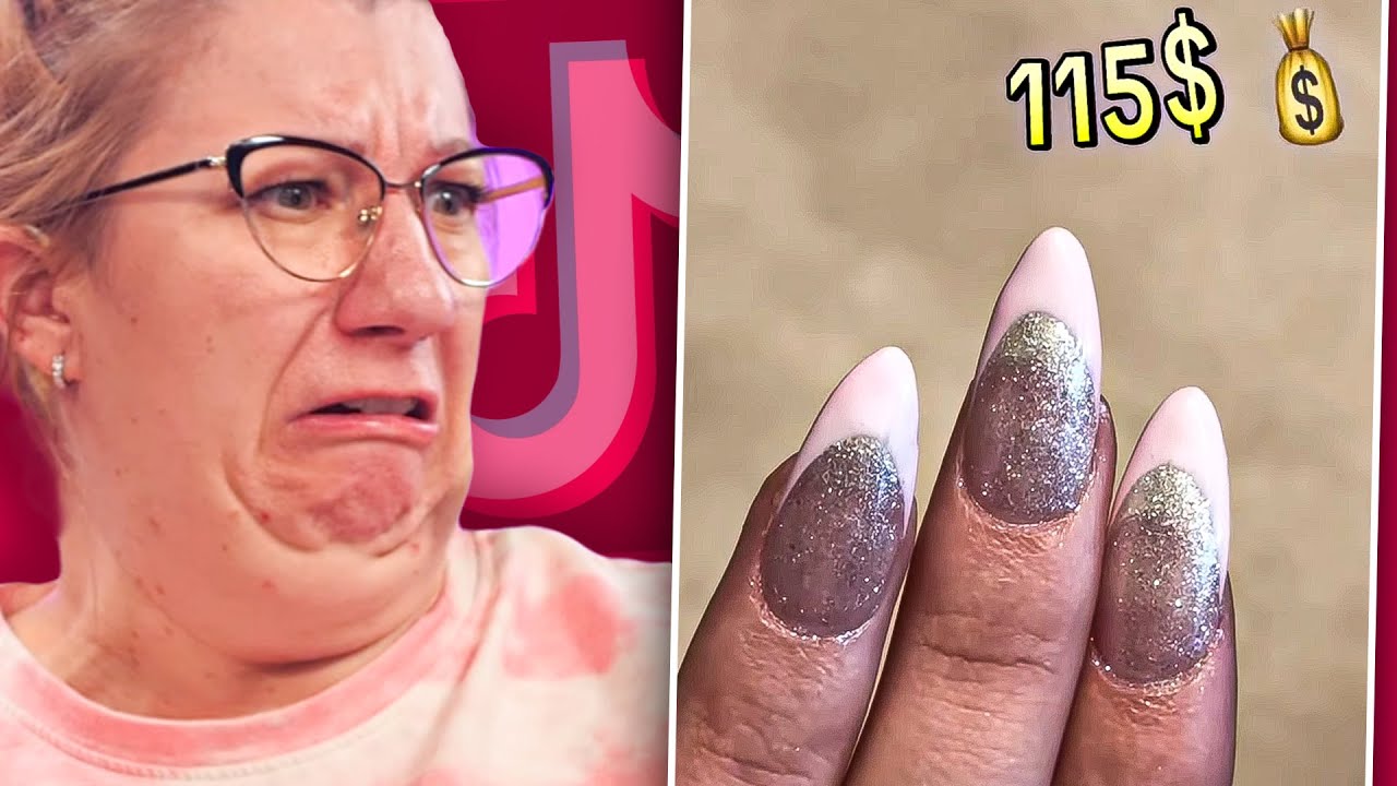 Stylistka paznokci vs TIKTOK 180! REAKCJA NA PAZNOKCIOWE TIKTOKI