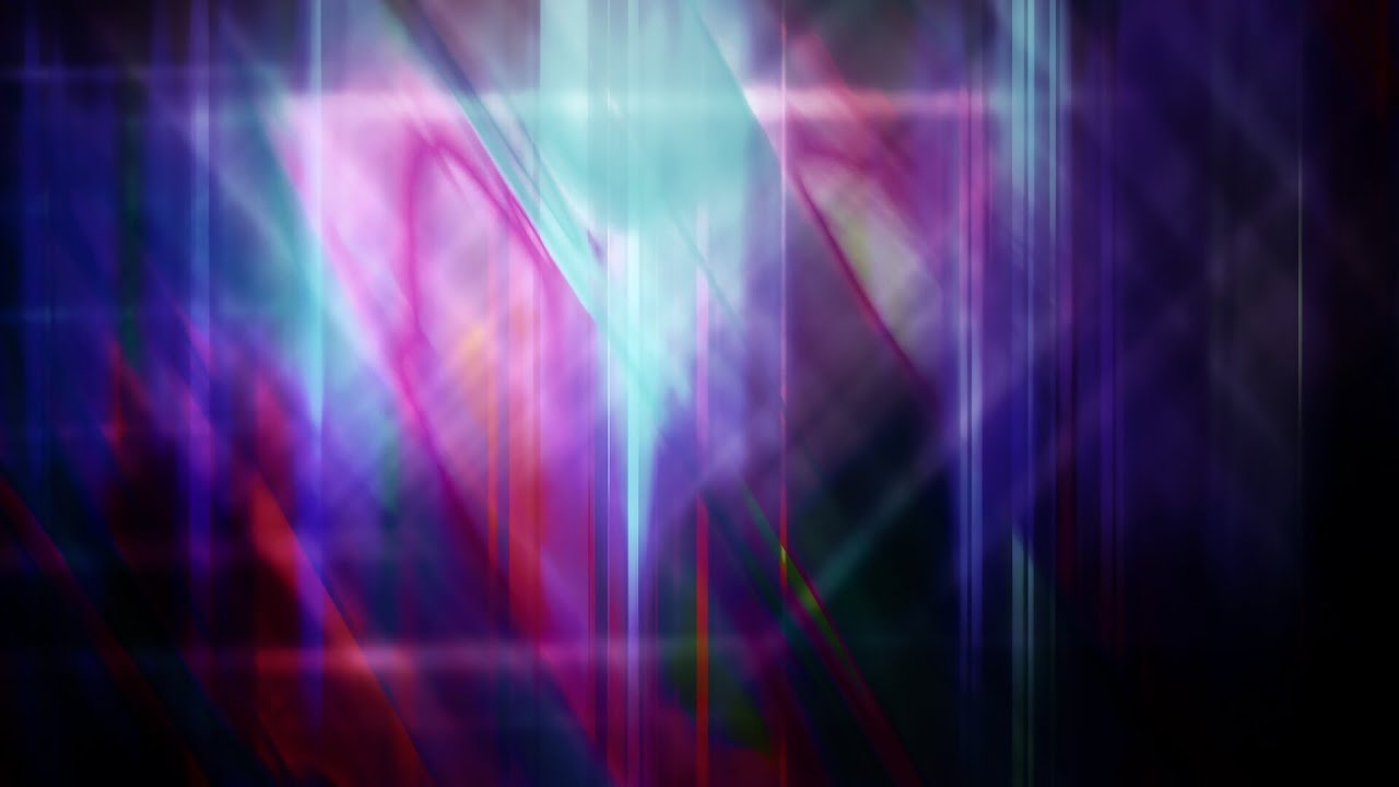 Purple and Blue Diagonal Light Beams Contrasting with Vertical Pillars 4K Background VJ Video Effect