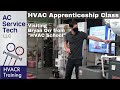 HVAC 1st Year Apprenticeship Class, How an AC Works, Refrigeration Cycle w Bryan Orr- HVAC School