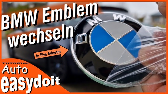 BMW Emblem Tauschen [Tutorial] 