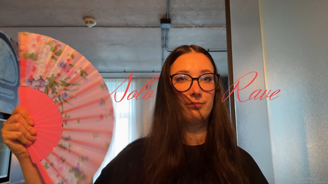 solo travel & rave vlog