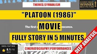 "Platoon (1986)" Full Story & Deep Analysis in 5 Minutes (Spoilers!)