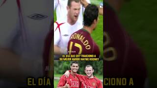 El día que Cristiano Ronaldo traicionó a su mejor amigo Rooney en un mundial #futbol