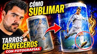 Cómo Sublimar Tarros Cerveceros con Fotografias 🔥 ¡De MAL a PERFECTO en Minutos!