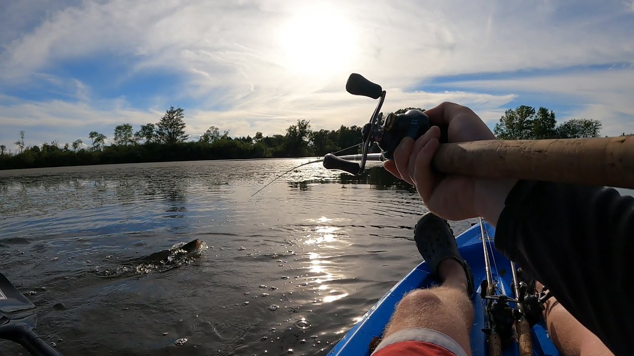 Kayak Bass Fishing