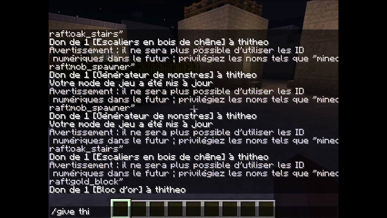 [TUTO] Mincraft comment invoquée un spawner a cochon et autre - YouTube