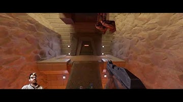 Quake II RTX - Security Complex Pt. 3  - jail3 @ 4K with scaling Ray Tracing